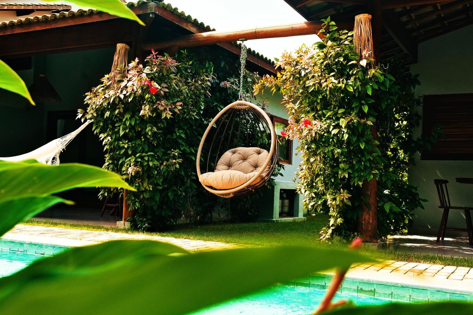 Tropicalia Chales Boutique Praia de Pipa Bagian luar foto
