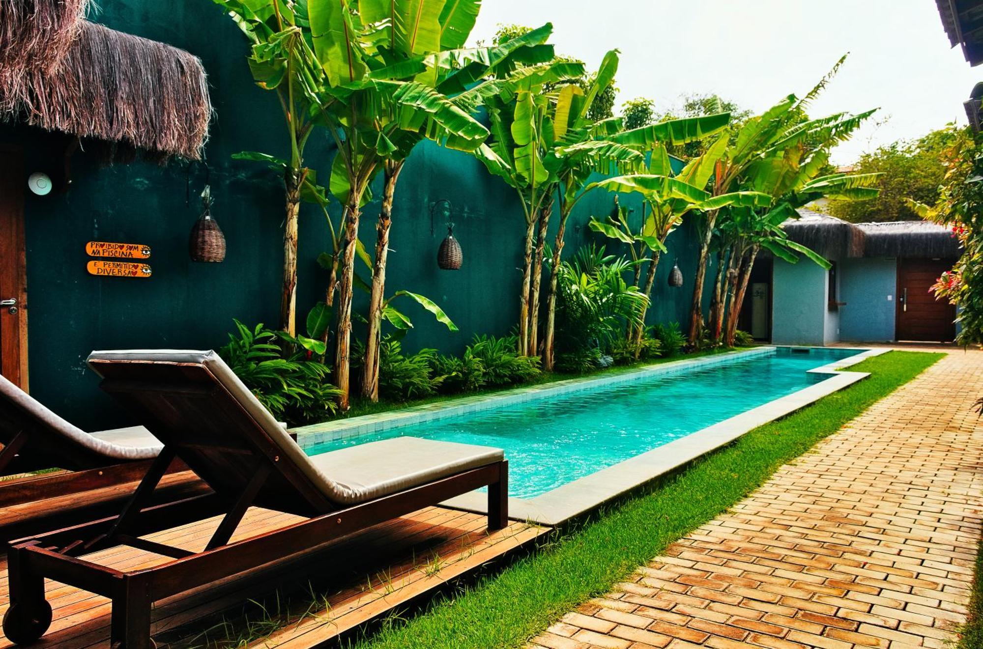 Tropicalia Chales Boutique Praia de Pipa Bagian luar foto